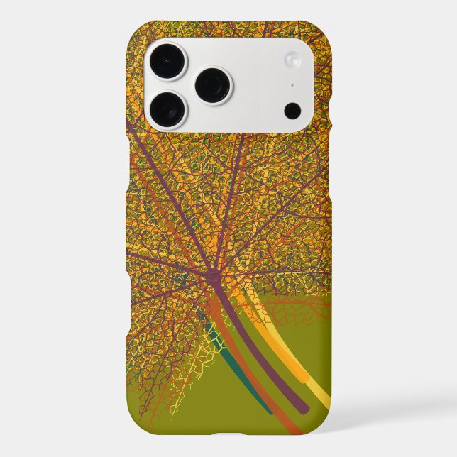 Autumn Leaf Iphone Case (Back)