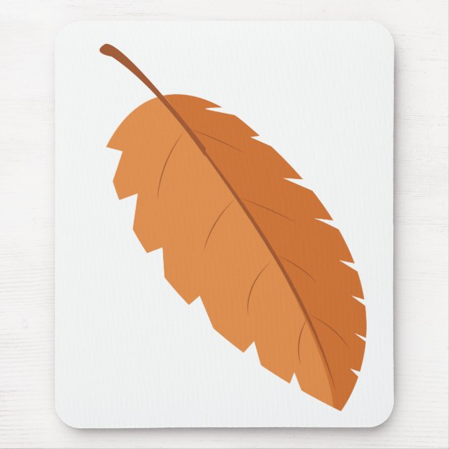 Autumn Leaf Mouse Pad (Front)