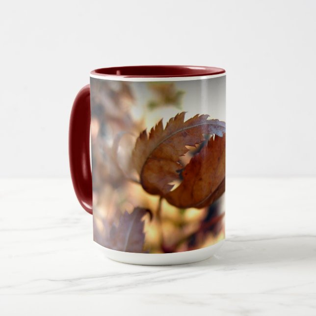 Autumn Leaf  Mug (Front Left)