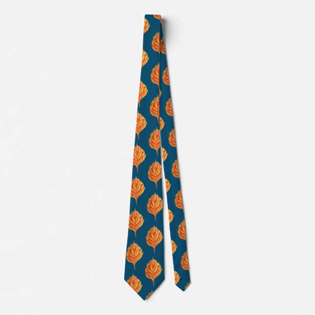 Autumn Leaf Neck Tie (Front)