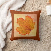 Autumn leaf pillow (Blanket)