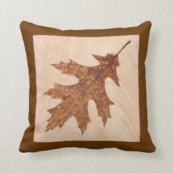 Autumn Leaf Pillows by gueswhooriginals at Zazzle