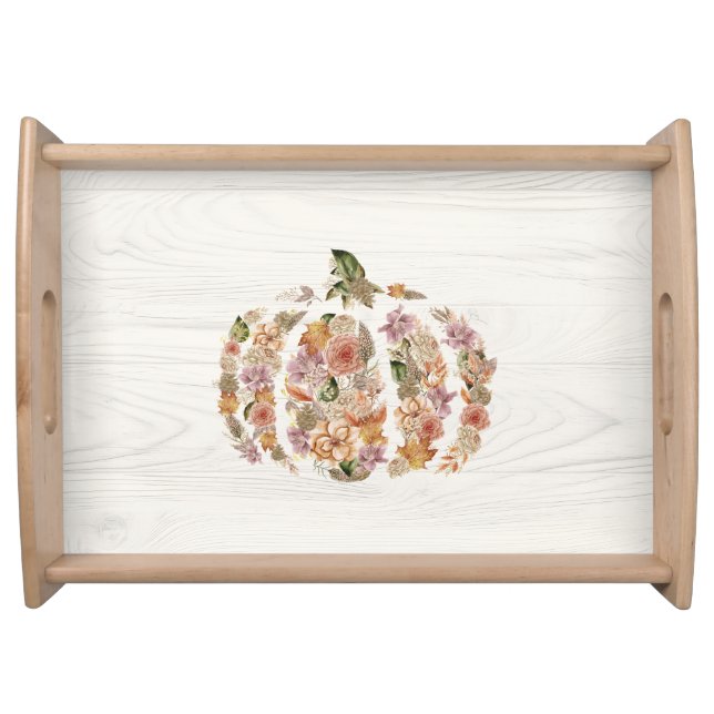 Autumn Leaf Serving Tray (Front)