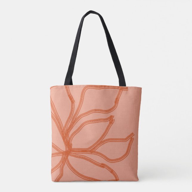 Autumn leaf totebag tote bag (Back)