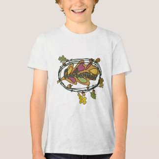 autumn leaf Tri-Blend shirt