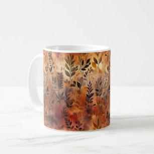 Autumn Leaf Warm Colors Coffee Mug