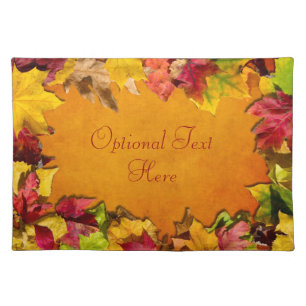 Autumn Leaves 1 Cloth Placemat