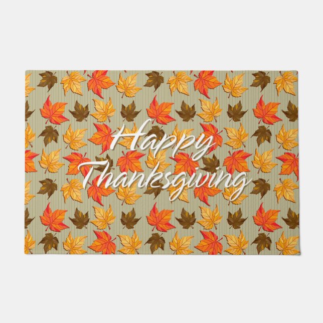 Autumn Leaves 1 Doormat (Front)