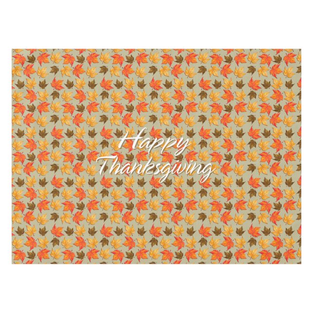 Autumn Leaves 1 Tablecloth (Front (Horizontal))