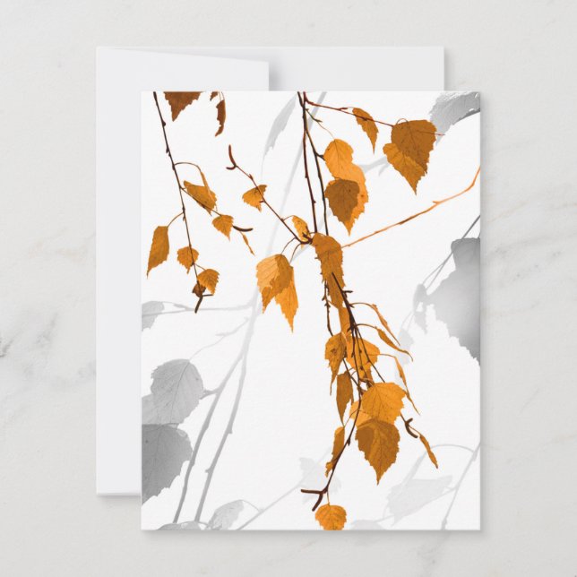 Autumn Leaves 2 Note Card (Front)