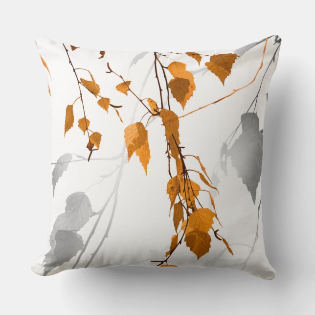 Autumn Leaves 2 Throw Pillow (Front)