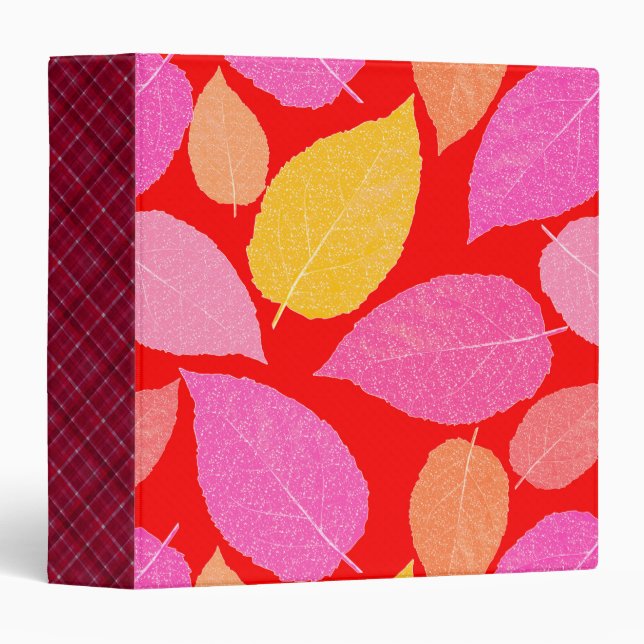Autumn leaves . 3 ring binder (Front/Spine)