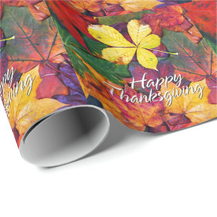 Autumn Leaves 5 Wrapping Paper