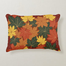 Autumn Leaves Accent Pillow