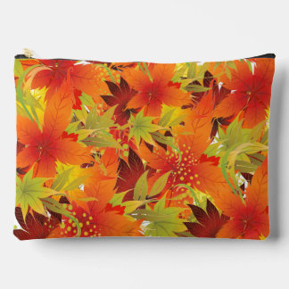 Autumn Leaves Accessory Pouch