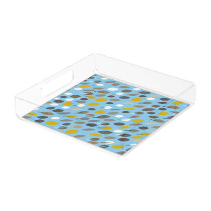 Autumn Leaves Acrylic Tray