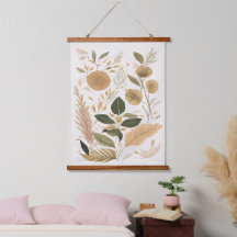 Autumn Leaves And Flower Art