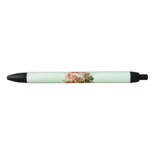 Autumn Leaves and Flowers in Fall Bouquet Art Pen