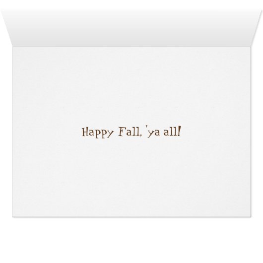 autumn leaves and squirrel (Inside Horizontal (Bottom))