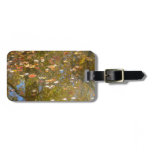 Autumn Leaves and Stream Reflection at Greenbelt Luggage Tag