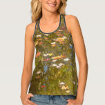 Autumn Leaves and Stream Reflection at Greenbelt Tank Top