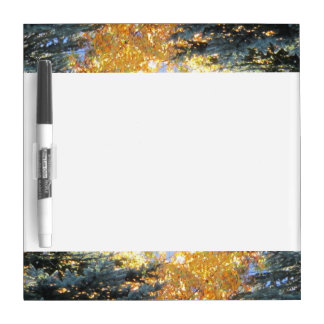 Autumn Leaves and Trees Dry-Erase Board