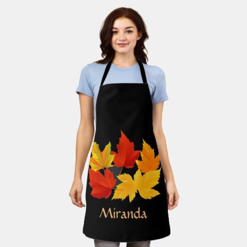 Autumn Leaves Apron