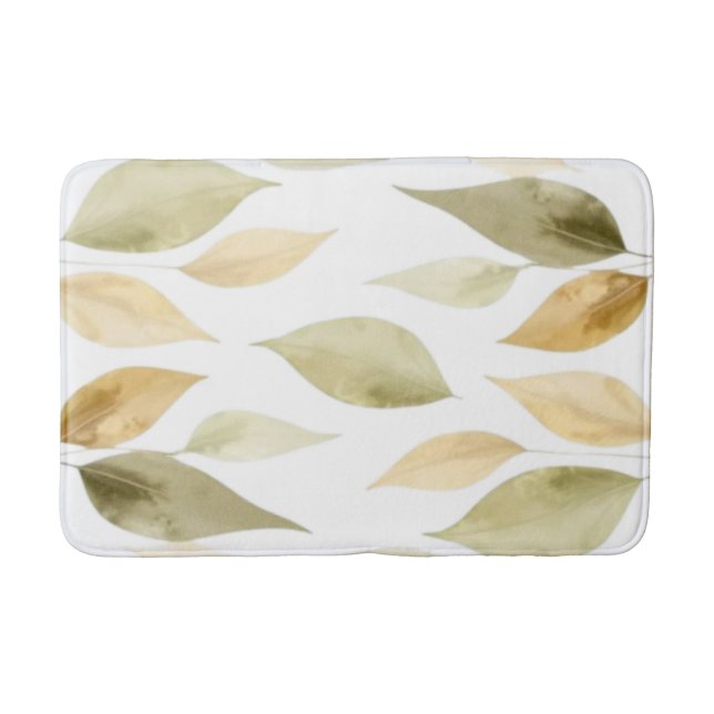 Autumn Leaves Bath Mat (Front)