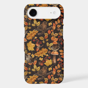 Autumn leaves, berries, mushrooms and wrens iPhone 17 air case