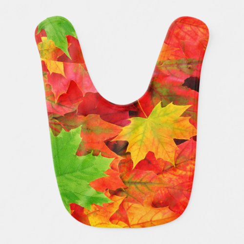 Autumn Leaves Bib