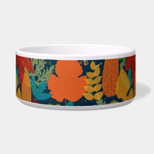 Autumn leaves bowl