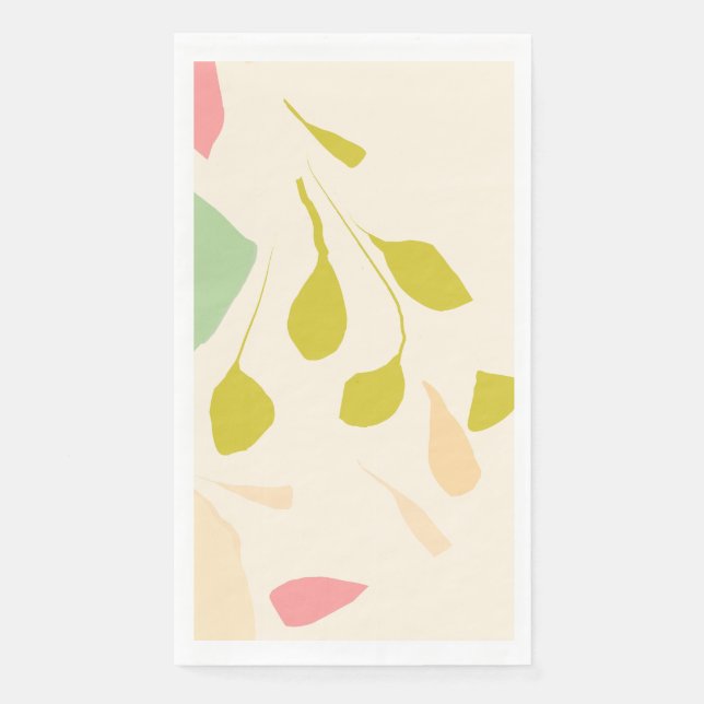 Autumn leaves bunch Paper Napkins, Guest Towel (Front)