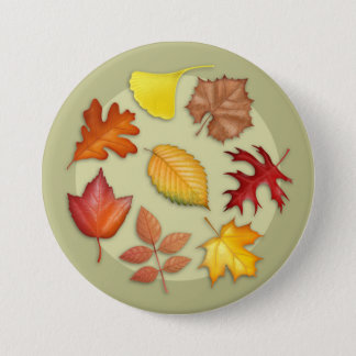 Autumn Leaves Button