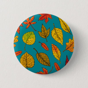 Autumn leaves button