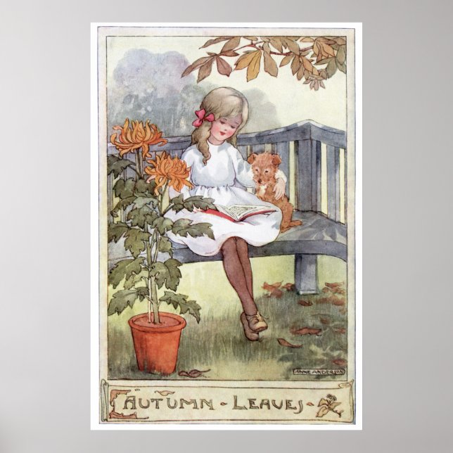 Autumn Leaves by Anne Anderson Poster (Front)
