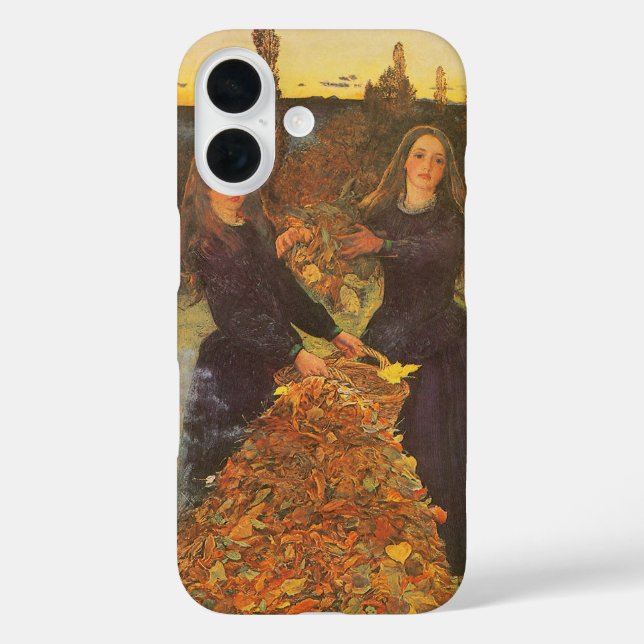 Autumn Leaves by Sir John Everett Millais Case-Mate iPhone Case (Back)