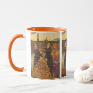 Autumn Leaves by Sir John Everett Millais Mug