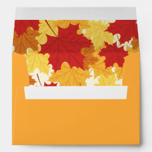 Autumn Leaves Card Envelope