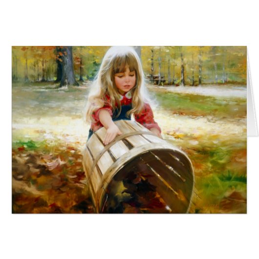 Autumn Leaves Cards (Front Horizontal)