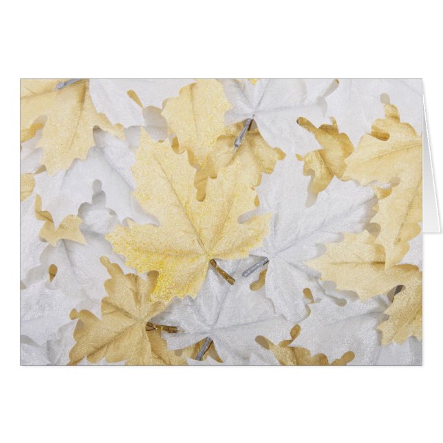 Autumn Leaves Cards (Front Horizontal)