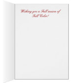 Autumn Leaves Cards (Inside (Right))