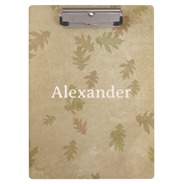Autumn leaves  clipboard (Front)