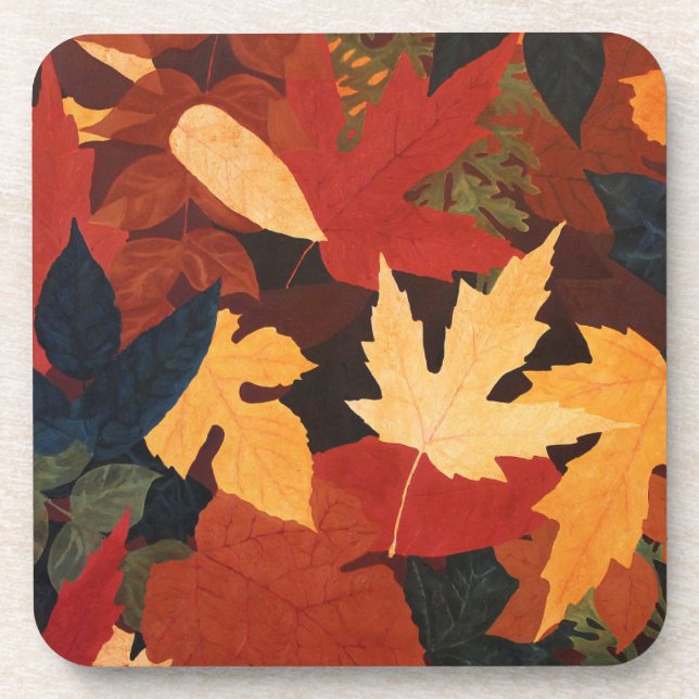 Autumn Leaves Coaster (Front)