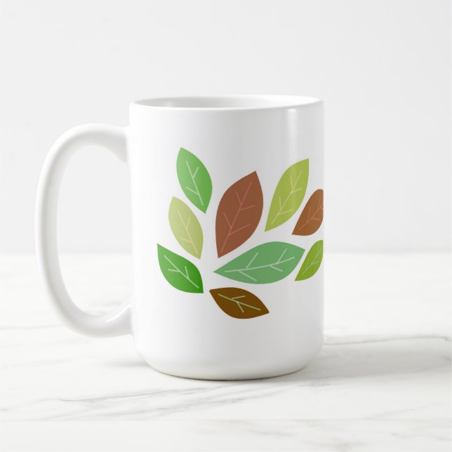 Autumn Leaves Coffee Mug (Left)