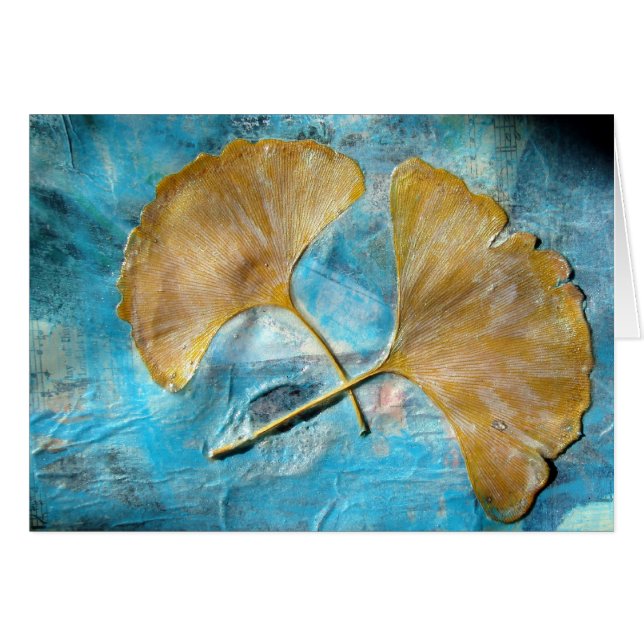 Autumn Leaves Collage Cards (Front Horizontal)
