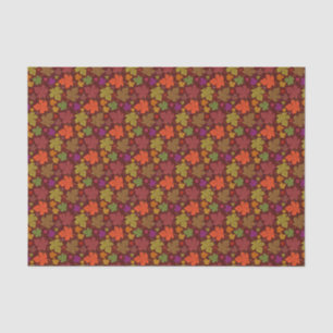 Autumn Leaves Colorful Fall Maple Leaf Pattern Tissue Paper
