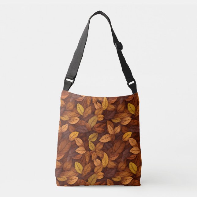 Autumn leaves  crossbody bag (Front)