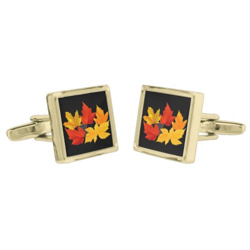 Autumn Leaves Cufflinks