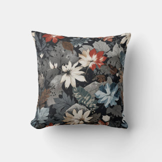 Autumn leaves cushion