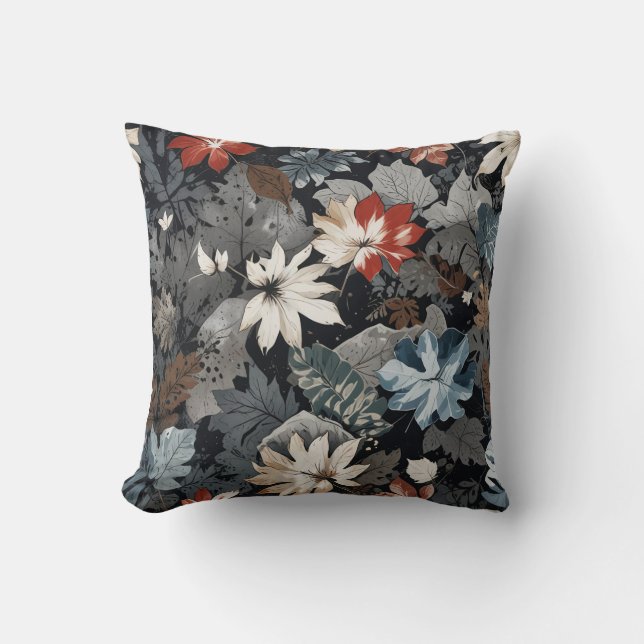 Autumn leaves cushion (Front)